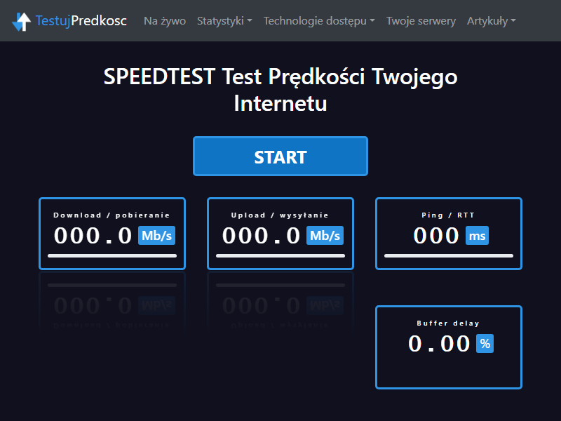  Kolejna opcja programu do testowania szybkości internetu za darmo - sprawdź teraz! 
